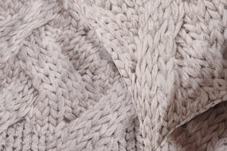 Housse de couette maille torsade